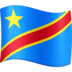 🇨🇩 flag: Congo - Kinshasa display on Facebook